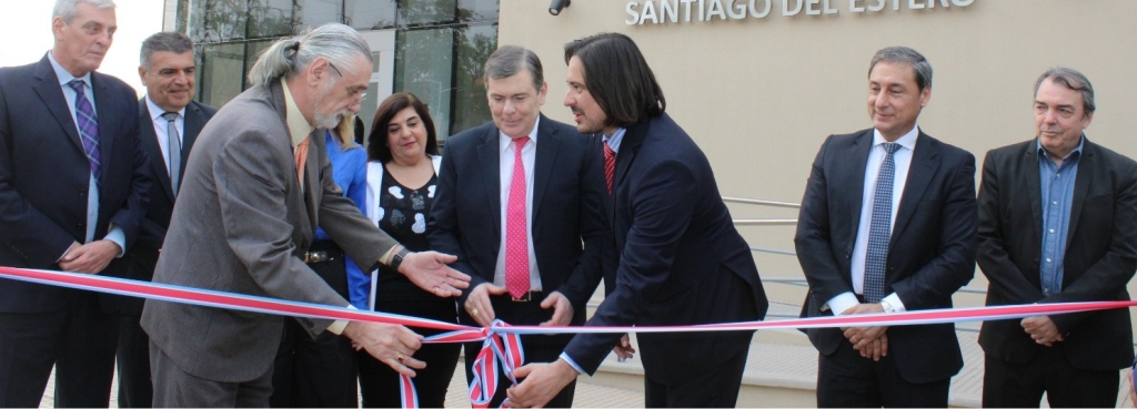 Inauguración del Centro Judicial de Monte Quemado